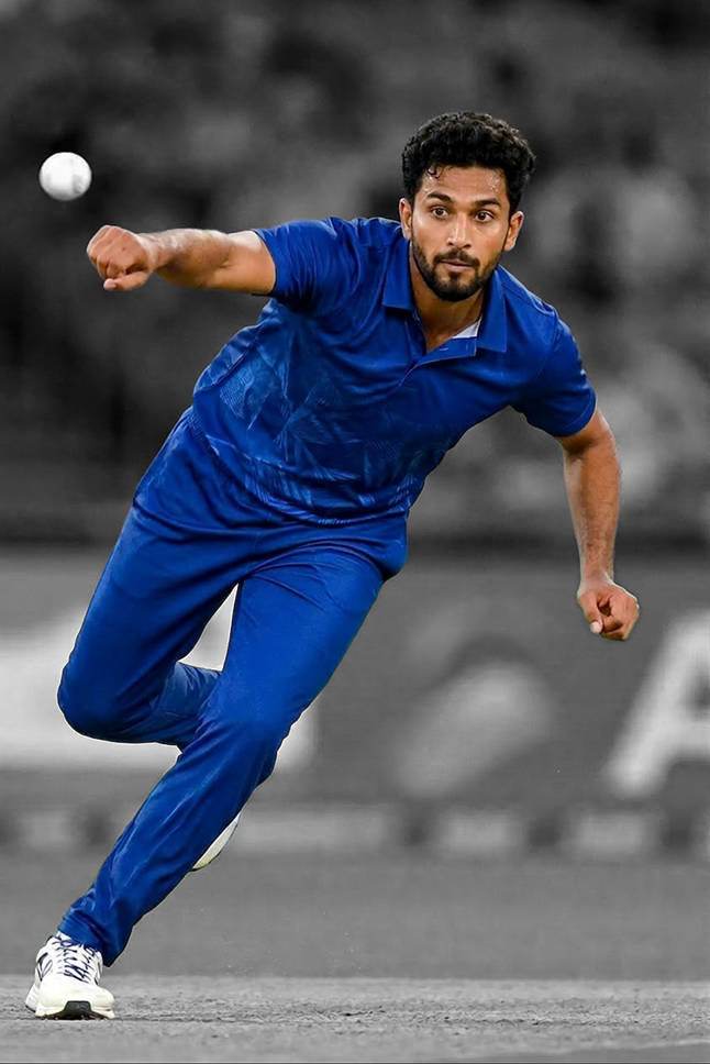 NV Play match data player in blue bowling