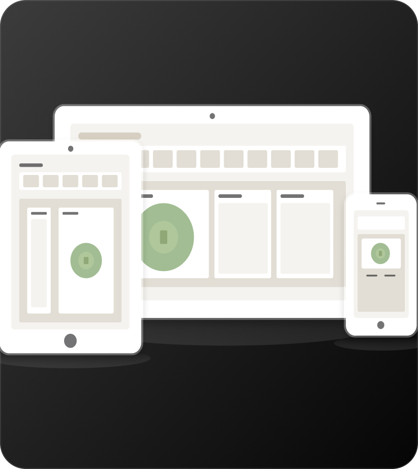 Mobile, tablet and laptop devices NV Play is compatible with
